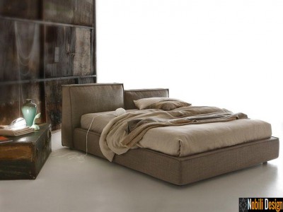 pat tapitat dormitor stofa piele MISTY Ditre Italia | Mobila - dormitor - Calarasi
