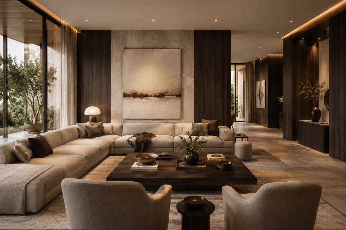 Proiect de amenajare perspectiva de interior pentru Amenajare Casa Moderna Premium, realizat de designer, Nobili Interior Design