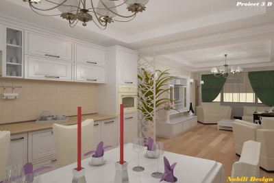 design interior living clasic 3 D
